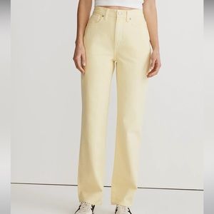 Madewell baggy straight jeans